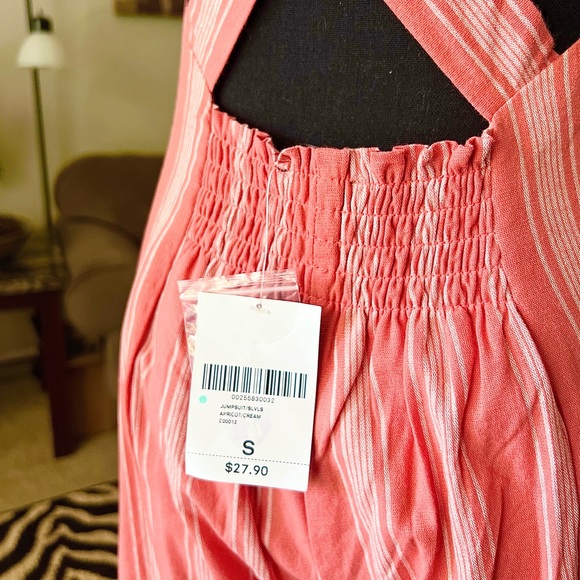 Forever 21 Striped Jumpsuit Size Small NWT - Picture 6 of 11